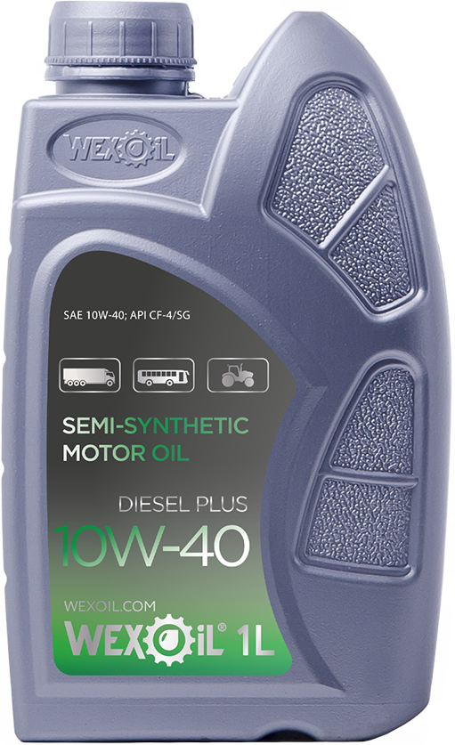 Олива моторна WEXOIL DIESEL PLUS 10W-40 1L
